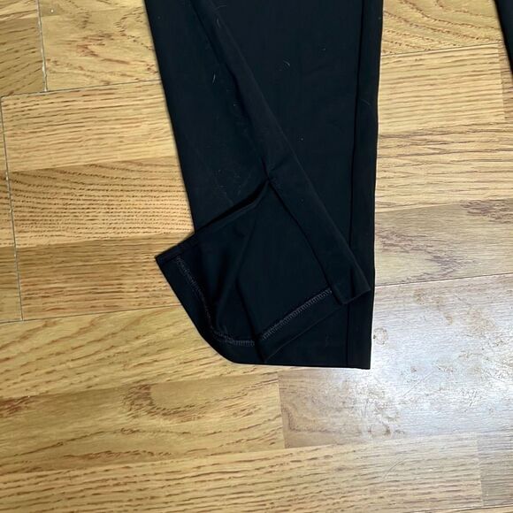 Black Label by Chico's Stretchable Wide Leg Pants Women's Legging Size Medium - Picture 7 of 10